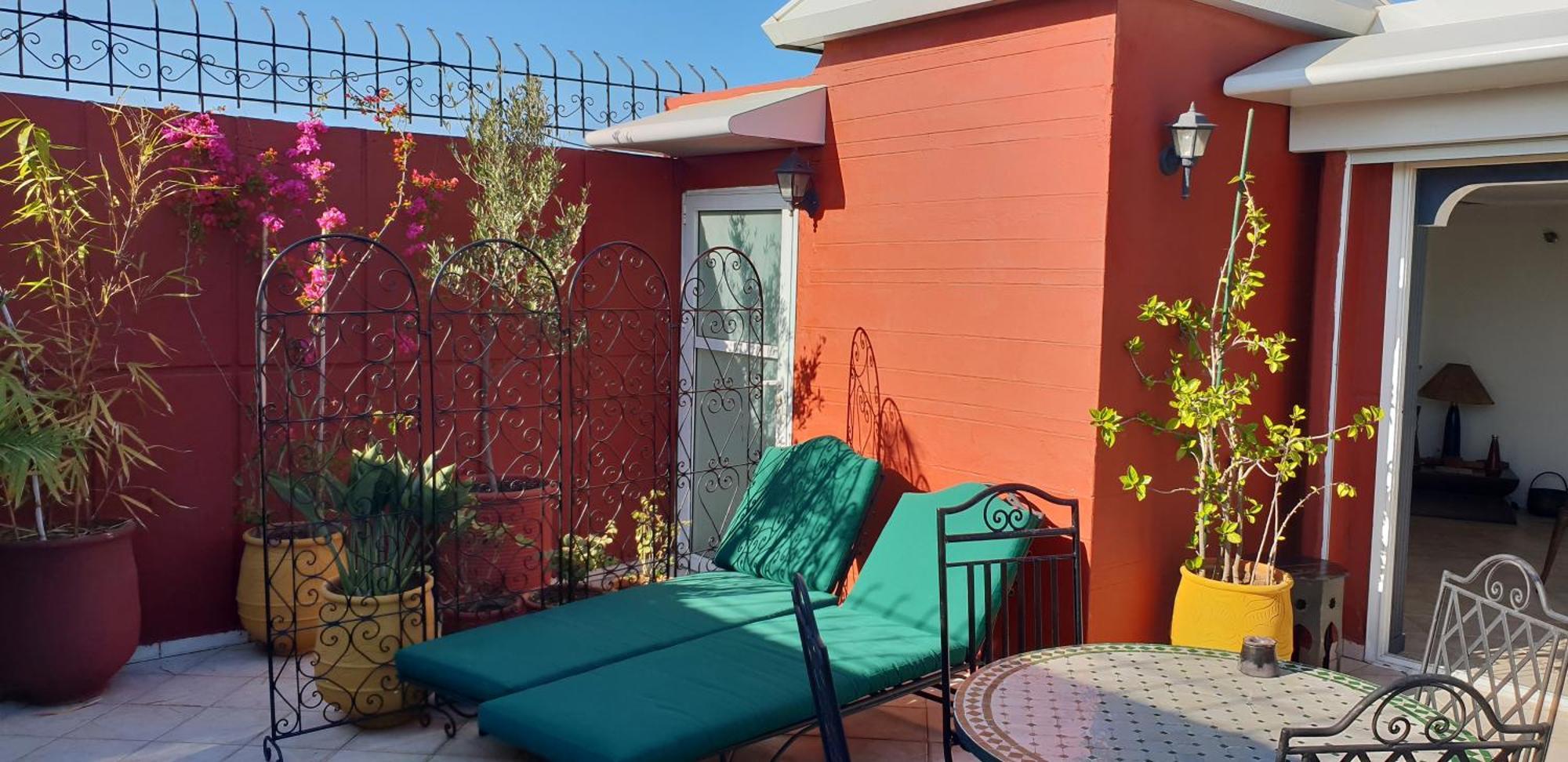 Agreable Avec 2 Tres Belles Terrasses Au Coeur De Apartment Rabat